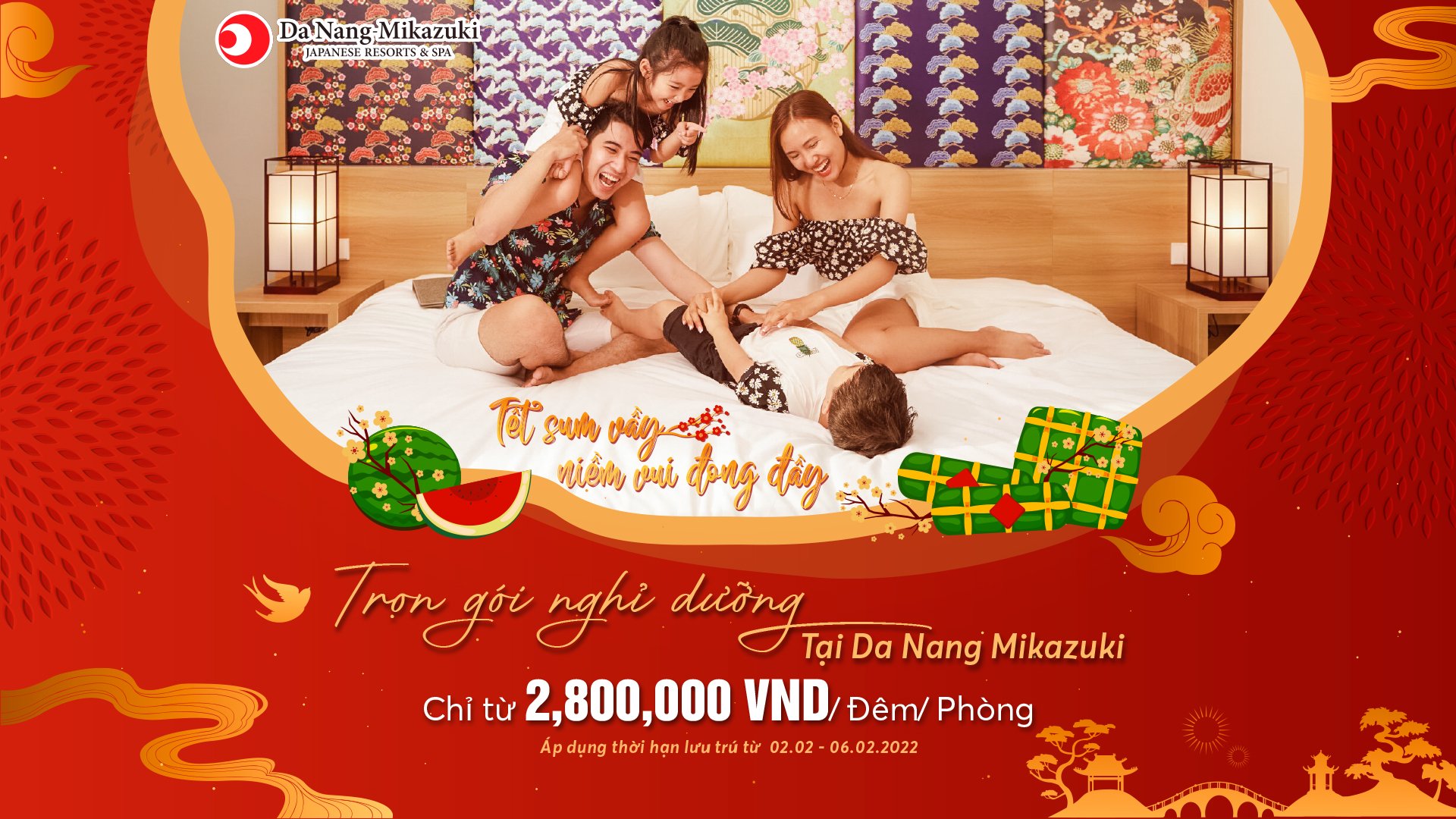 HAPPY LUNAR NEW YEAR WITH SPECIAL OFFER ONLY FROM 2,800,000 VND FOR COMBO!