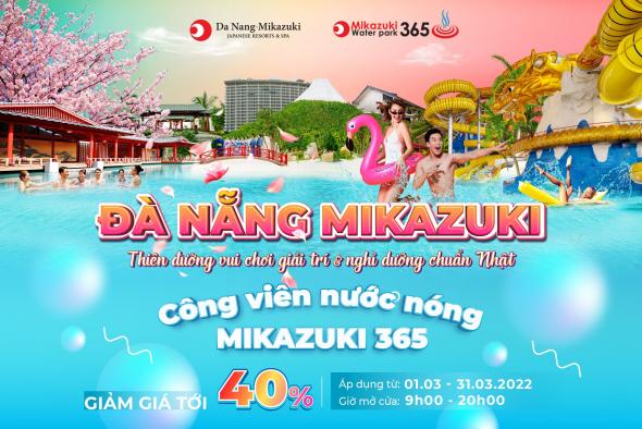 SPECIAL OFFER UP TO 40% OFF at Mikazuki Water Park 365
