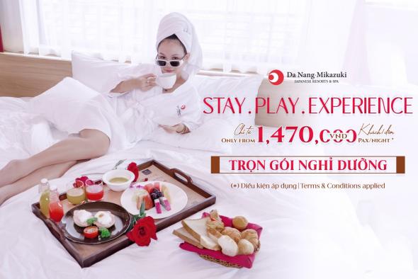 STAY. PLAY. EXPERIENCE: INDULGE IN AN ALL-EXCLUSIVE VACATION starting from 1,470,000 VND/PAX/PACKAGE