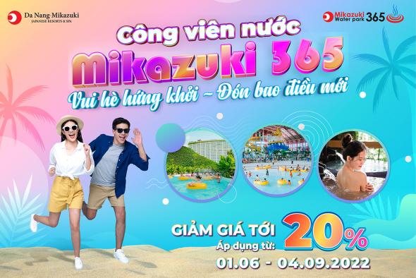 Enjoy your summer at Mikazuki Water Park 365!