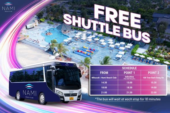 FREE SHUTTLE SERVICE - ENJOY THE EXPERIENCE