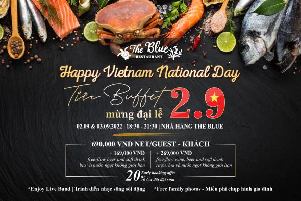 HAPPY VIETNAM NATIONAL DAY 2/9 | THE BLUE RESTAURANT
