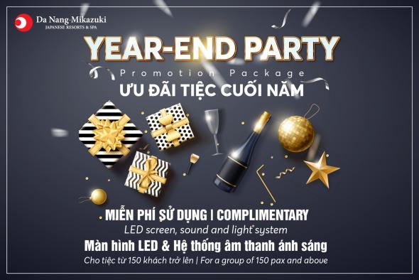 YEAR-END PARTY PACKAGE ONLY FROM VND 350,000/PAX