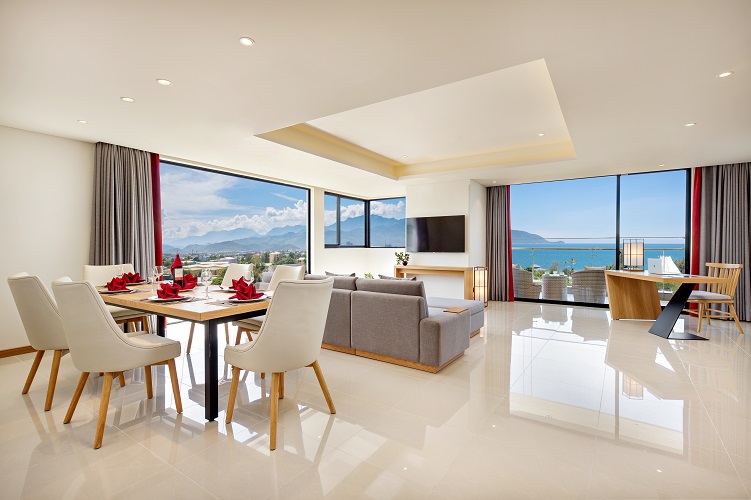 Rooms with panoramic sea view