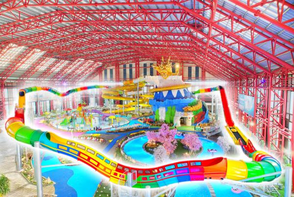 The biggest indoor Water Park in Viet Nam